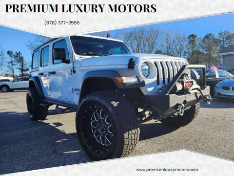 2018 Jeep Wrangler Unlimited for sale at Premium Luxury Motors in Grayson GA