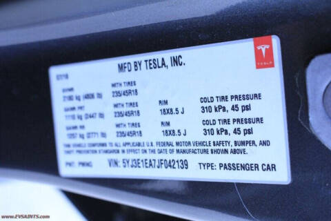 2018 Tesla Model 3 Long Range