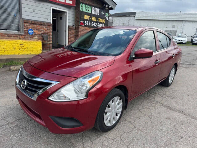 2019 Nissan Versa for sale at Green Ride LLC in NASHVILLE, TN