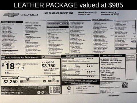 2020 Chevrolet Silverado 1500