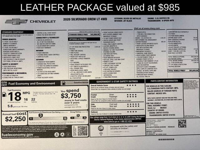 2020 Chevrolet Silverado 1500