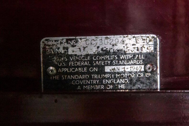 1969 Triumph TR6