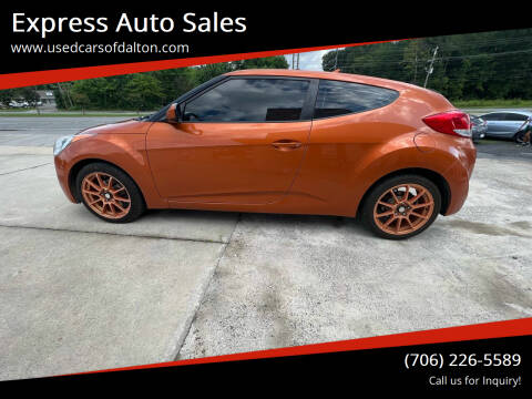 2012 Hyundai Veloster for sale at Express Auto Sales in Dalton GA