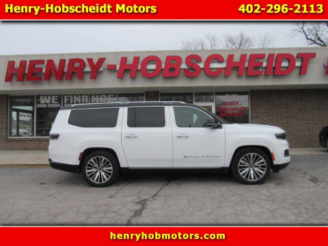 2024 Jeep Grand Wagoneer L for sale at Henry-Hobscheidt Motors in Plattsmouth NE