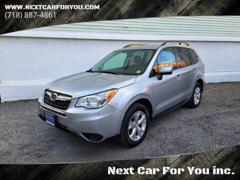 2014 Subaru Forester for sale at Next Car For You inc. in Brooklyn NY