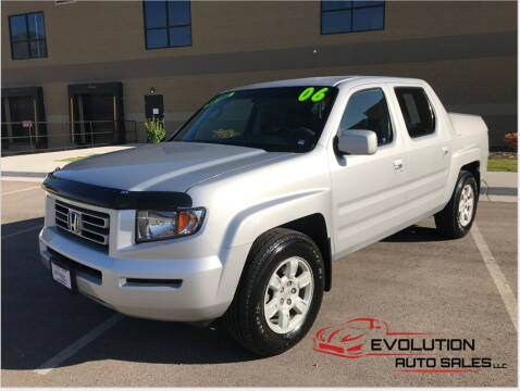 2006 Honda Ridgeline for sale at Evolution Auto Sales LLC in Springville UT