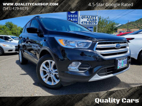 2018 Ford Escape for sale at Quality Cars in Grants Pass OR