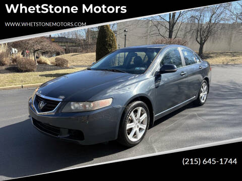 2005 Acura TSX for sale at WhetStone Motors in Bensalem PA