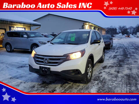 2014 Honda CR-V for sale at Baraboo Auto Sales INC in Baraboo WI