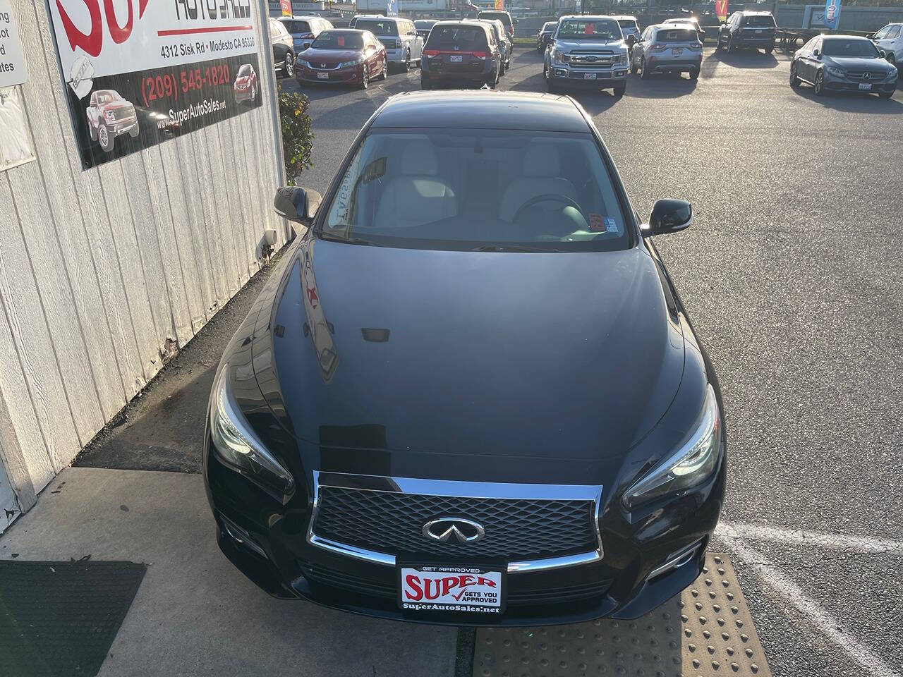 2015 INFINITI Q50 for sale at Super Auto Sales Modesto in Modesto, CA