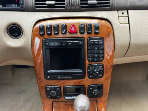 2001 Mercedes-Benz CL-Class CL 500