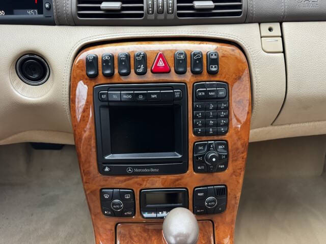 2001 Mercedes-Benz CL-Class CL 500