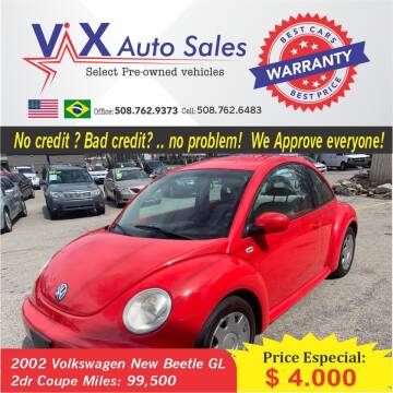 2002 Volkswagen New Beetle for sale at Vix Auto Sales in Worcester MA