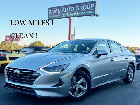 2021 Hyundai Sonata for sale at Divan Auto Group in Feasterville Trevose PA