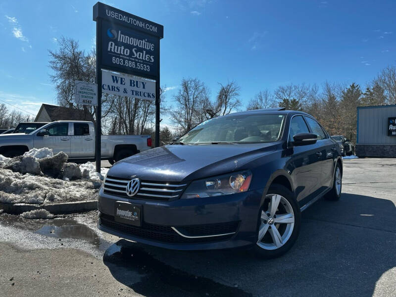 2013 Volkswagen Passat for sale at Innovative Auto Sales in Hooksett NH