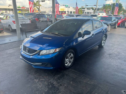 2015 Honda Civic for sale at American Auto Sales in Hialeah FL