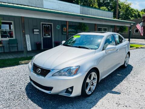 2013 Lexus IS 250 for sale at Booher Motor Company in Marion VA