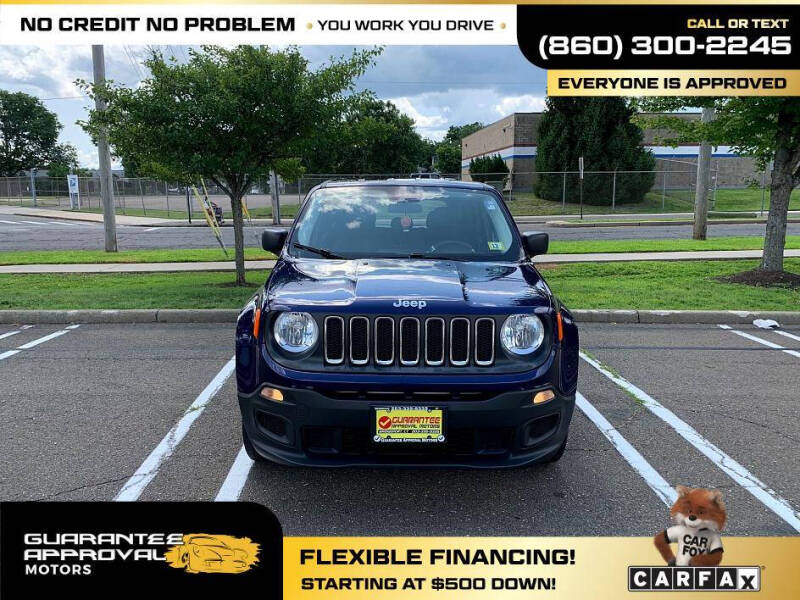 2017 Jeep Renegade for sale at Guarantee Approval Motors in Bridgeport CT