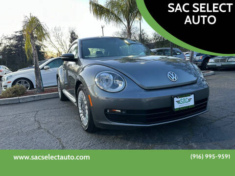2012 Volkswagen Beetle for sale at SAC SELECT AUTO in Sacramento CA