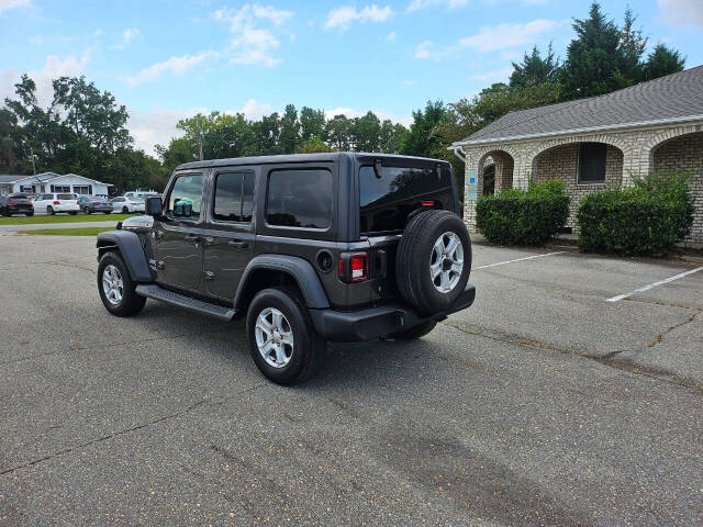 2018 Jeep Wrangler Unlimited for sale at MT CAR SALES INC in Goldsboro, NC