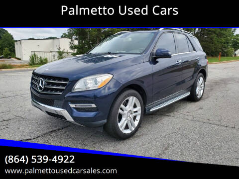 2014 Mercedes-Benz M-Class for sale at Palmetto Used Cars in Piedmont SC