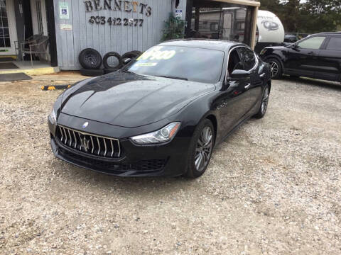 2018 Maserati Ghibli for sale at Bennett Etc. in Richburg SC