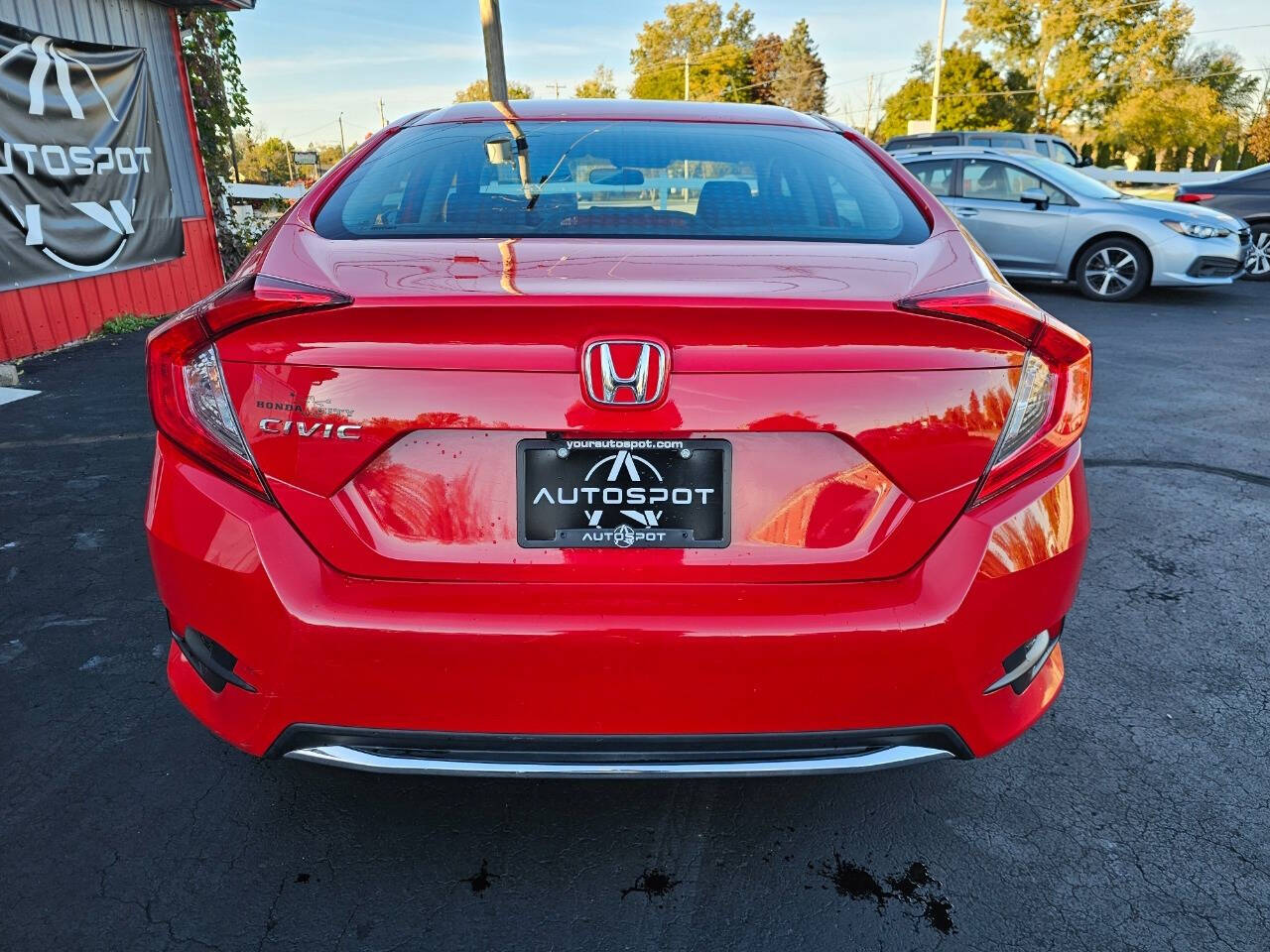 2021 Honda Civic for sale at Autospot LLC in Caledonia, WI