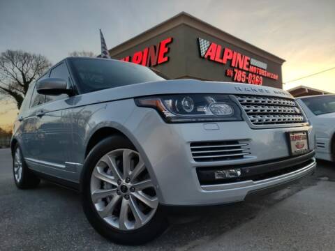 2013 Land Rover Range Rover for sale at Alpine Motors Certified Pre-Owned in Wantagh NY