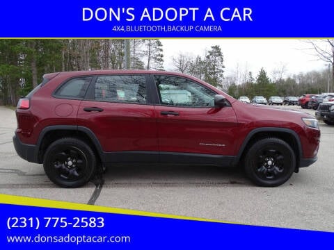 2019 Jeep Cherokee for sale at DON'S ADOPT A CAR in Cadillac MI