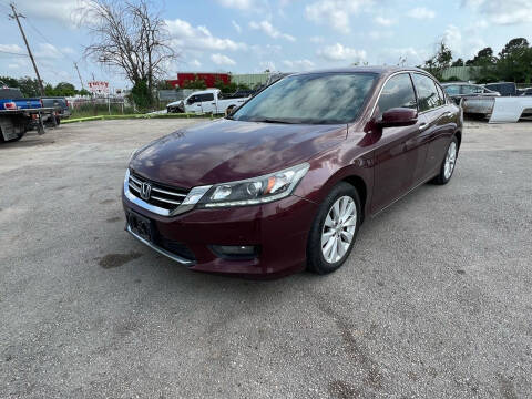 2014 Honda Accord for sale at RODRIGUEZ MOTORS CO. in Houston TX