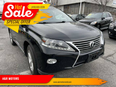 2014 Lexus RX 350 for sale at A&R MOTORS in Baltimore MD