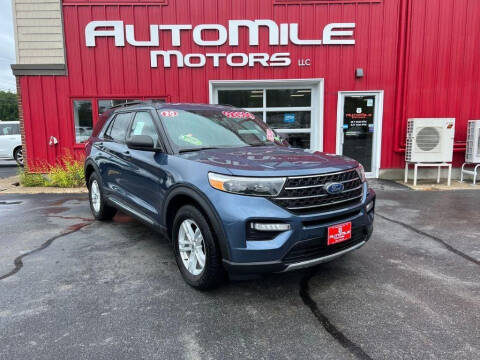 2020 Ford Explorer for sale at AUTOMILE MOTORS in Saco ME