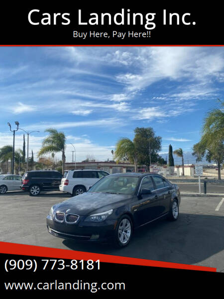 2010 BMW 5 Series for sale at Cars Landing Inc. in Colton CA