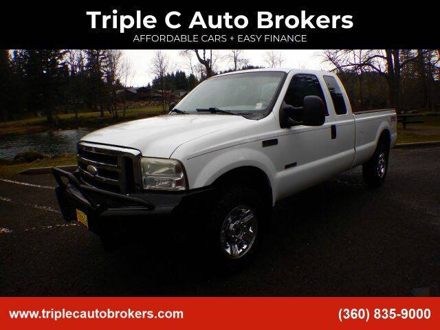 2007 Ford F-250 Super Duty for sale at Triple C Auto Brokers in Washougal WA