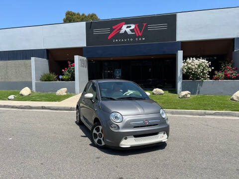 2013 FIAT 500e for sale at ZRV AUTO INC in Brea CA