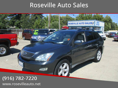 2007 Lexus RX 350 for sale at Roseville Auto Sales in Roseville CA