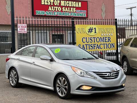 2014 Hyundai Sonata for sale at Best of Michigan Auto Sales in Detroit MI