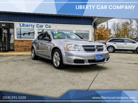 2013 Dodge Avenger for sale at Liberty Car Company in Waterloo IA