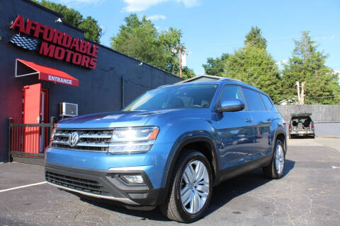 2019 Volkswagen Atlas for sale at AFFORDABLE MOTORS INC in Winston Salem NC