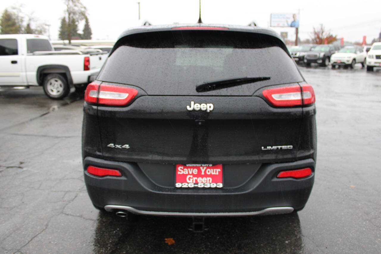 2015 Jeep Cherokee for sale at Jennifer's Auto Sales & Service in Spokane Valley, WA