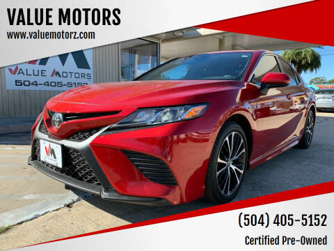 2019 Toyota Camry for sale at VALUE MOTORS in Kenner LA