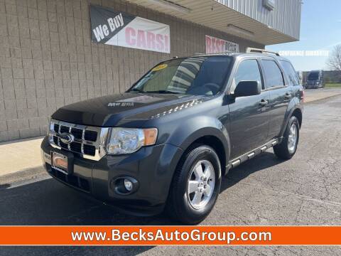 2009 Ford Escape for sale at Becks Auto Group in Mason OH