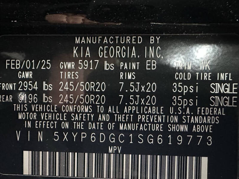 2025 Kia Telluride S