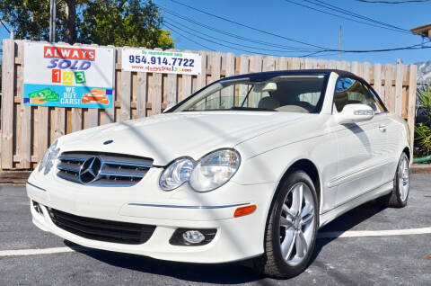 2009 Mercedes-Benz CLK for sale at ALWAYSSOLD123 INC in Fort Lauderdale FL