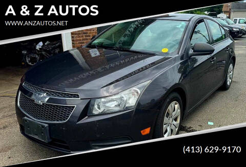 2014 Chevrolet Cruze for sale at A & Z AUTOS in Westfield MA