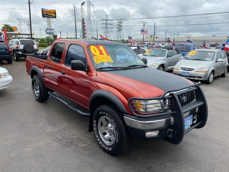2001 Toyota Tacoma for sale at Texas 1 Auto Finance in Kemah TX