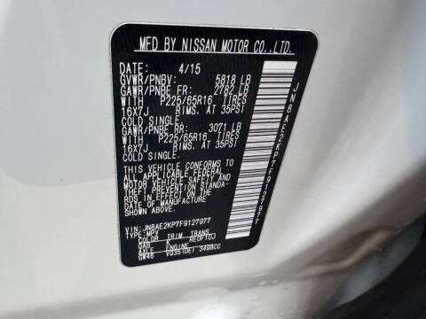 2015 Nissan Quest 3.5 SV