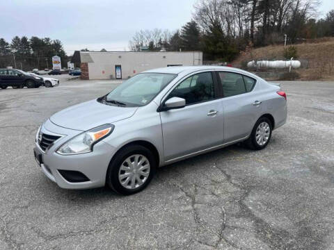 2018 Nissan Versa for sale at J & E AUTOMALL in Pelham NH