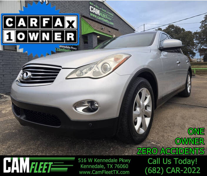 2010 Infiniti EX35 for sale at Camfleet in Kennedale TX