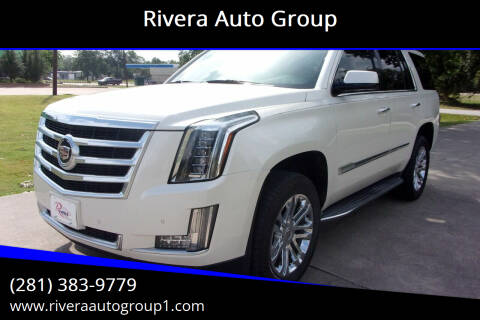 2015 Cadillac Escalade for sale at Rivera Auto Group in Spring TX